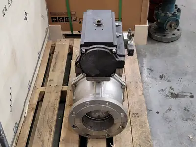 6" Pneumatic Actuator Ball Valve