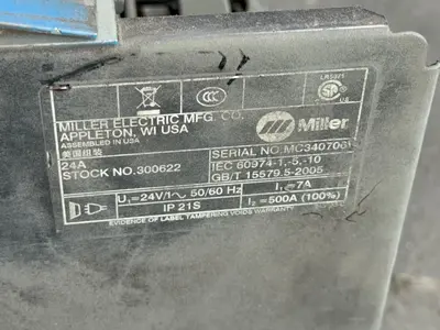 Used MILLER 24A Welding Machinery (Other) Ohio US | HGR 24 #1265790