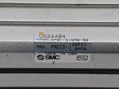 CDQSLS20C-G1690-50,US24404 | SMC CDQSLS20C-G1690-50 Compact Cylinder 20mm Bore 50mm Stroke US24404 - Used