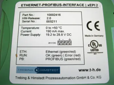 NEW Trebing & Himstedt 10002416