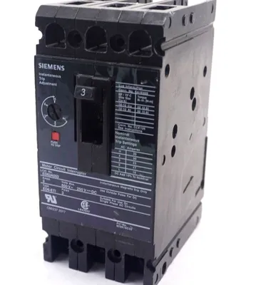 USED SIEMENS ED63A003 CIRCUIT BREAKER 3A 600V
