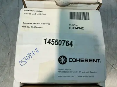 New | in-Stock COHERENT, OPTOSKAND 104240X01 Laser Accessories and Consumables Ohio US | HGR 24 #1345246