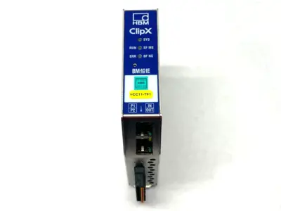 Used HBM ClipX Industrial Signal Conditioner, 3 x RJ45 Ports PLC Ethernet Equipment Michigan US | Maverick Industrial Sales #1390753