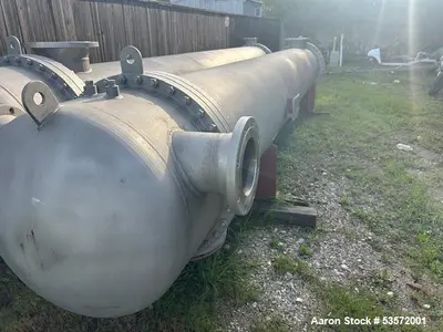 Industrial Unused Southern Heat Exchanger Shell & Tube Heat Exchanger – 1459 Sq Ft, 304L Stainless Steel