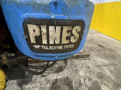 1.25" PINES MODEL #1-1/4 HIGH SPEED  ROTARY HYDRAULIC BAR, TUBE & PIPE BENDER, DIAL A BEND V CONTROL: STOCK #22683