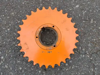 Idler Roller Chain Sprocket No. HDS100C30100C18207I, Double Single, Size 100