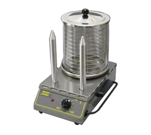 Equipex CS2E Hot Dog Steamer w/ 40 Hot Dog Capacity & 2 Toasting Spikes, 120v