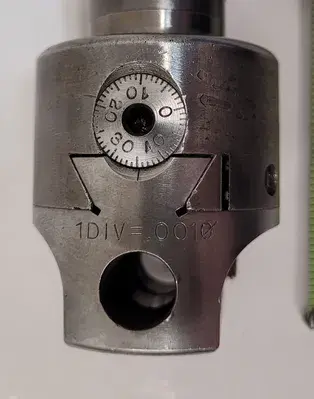 USED ETM BORING HEAD