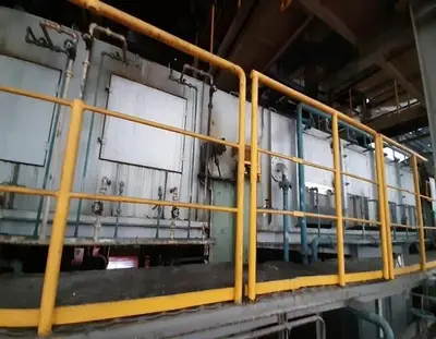 67" W (1710 mm) x .009"-.079" (.23 mm-2 mm) x 20 Ton Color Coating Line (Used)