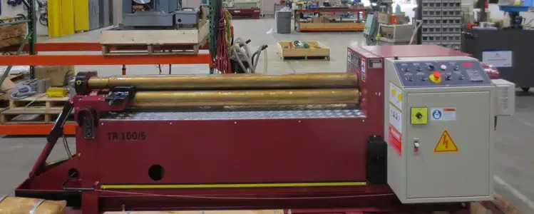 LEMAS TR 100/5 Plate Bending Rolls including Pinch (Equipt) | Fahey Machinery Co., Inc.