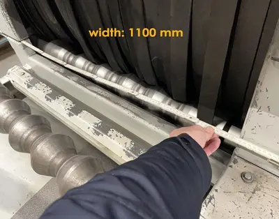 USED SCHLICK WHEELABRATOR RB 1000G SHOT BLASTING
