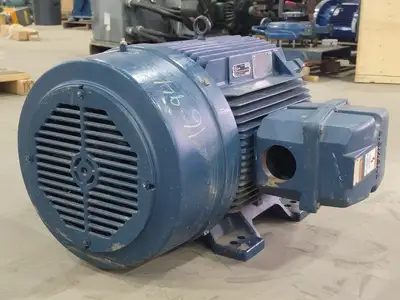 60 hp, 460 volts, 1185 rpm, 404T Electric Motor Type RGZZESD