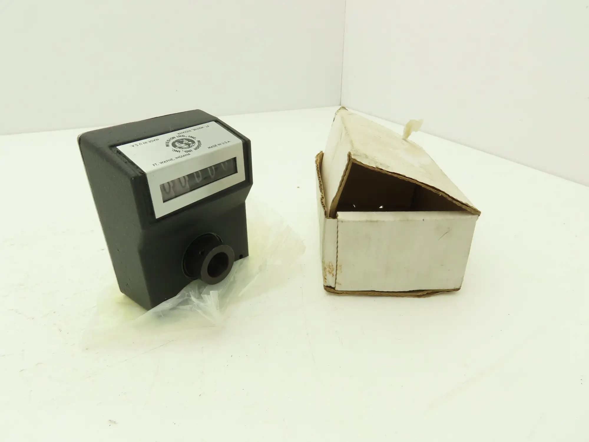 Mission Industries 18045 Digital Position Indicator 5/8" Shaft Bore 5 Digits