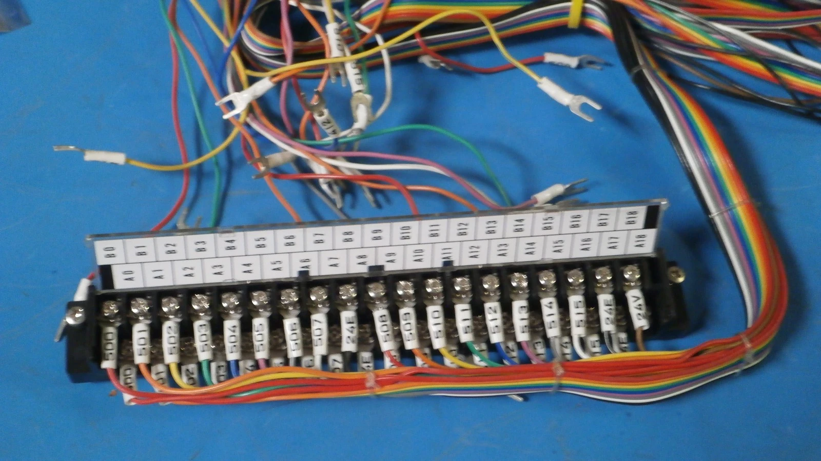 36 POSITION DIN BLOCK WITH CABLE