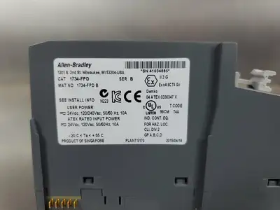 USED Allen-Bradley 1734-FPD/B Point I/O PLC Module, 24VDC