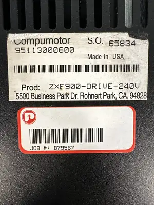 PARKER Z-900 Series ZX-F Brushless Servo Driver ZXF900-DRIVE-240 (BIN-2.5.2)