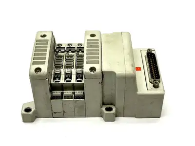 VV5QC11-03N3FD0-S | SMC  Plug-In Base Mounted Manifold - Used