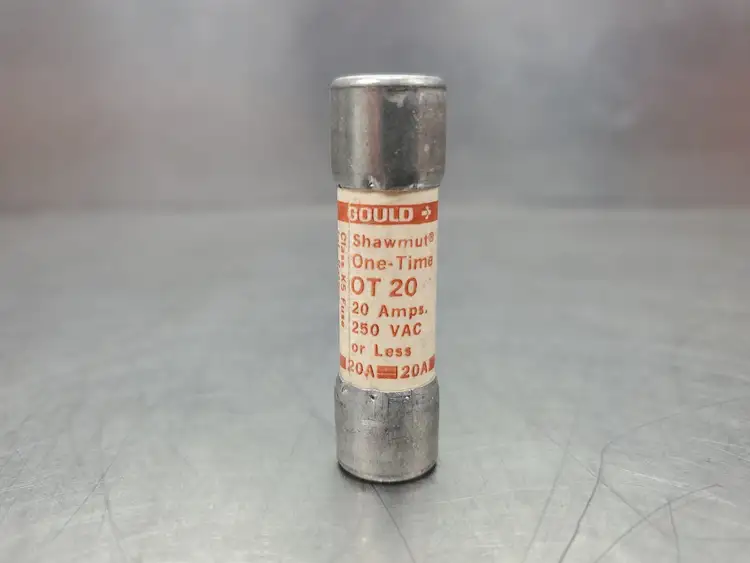 Used Gould-Shawmut OT20 Fuses | Palmetto Automation #1153541