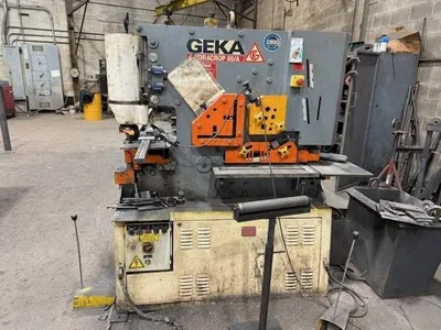 1995 GEKA HYDRACROP 80/A Fabricating Machinery, Hydraulic Iron Worker | Holland Equipment Hunters, Inc. (1)