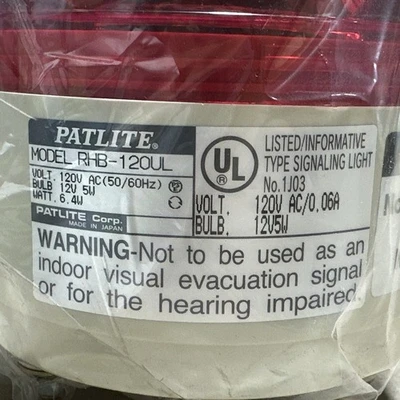 NEW PATLITE RHB120ULR