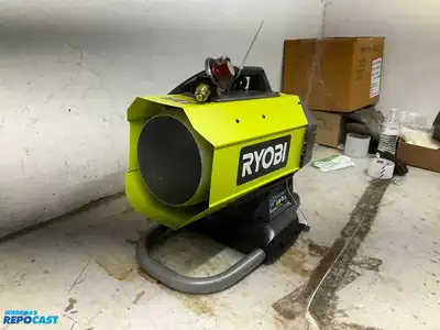 Ryobi PCL801 One+ 18V Hybrid Forced Air Propane Heater