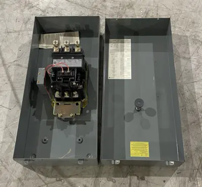 USED ALLEN-BRADLEY SER. B MAGNETIC MOTOR CONTROLLER SIZE 4 NEMA TYPE 1
