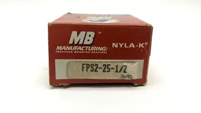FPS2-25-1/2 | MB Manufacturing  Nyla-K Precision Flange Bearing - New