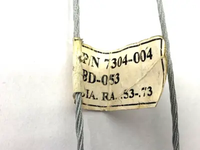 USED REMKE WIRE MESH BUS DROP GRIP .53-.73" DIAMETER SHELFWARE