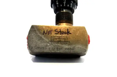 NEW HYCON DRV8-1.1/5-V NEEDLE VALVE DRV8115V