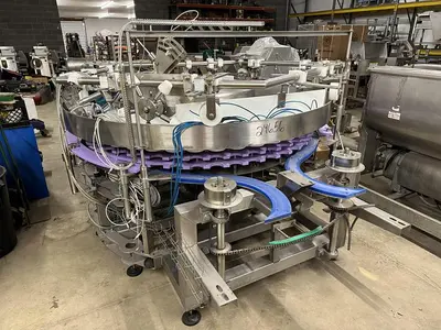 USED TEN BRINK ENGINEERING & CONSLUTING ROTARY POCKET FILLER 48 POCKET
