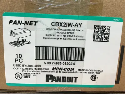 Used PANDUIT CBX2IWAY Electrical Boxes Ohio US | HGR 24 #1572309