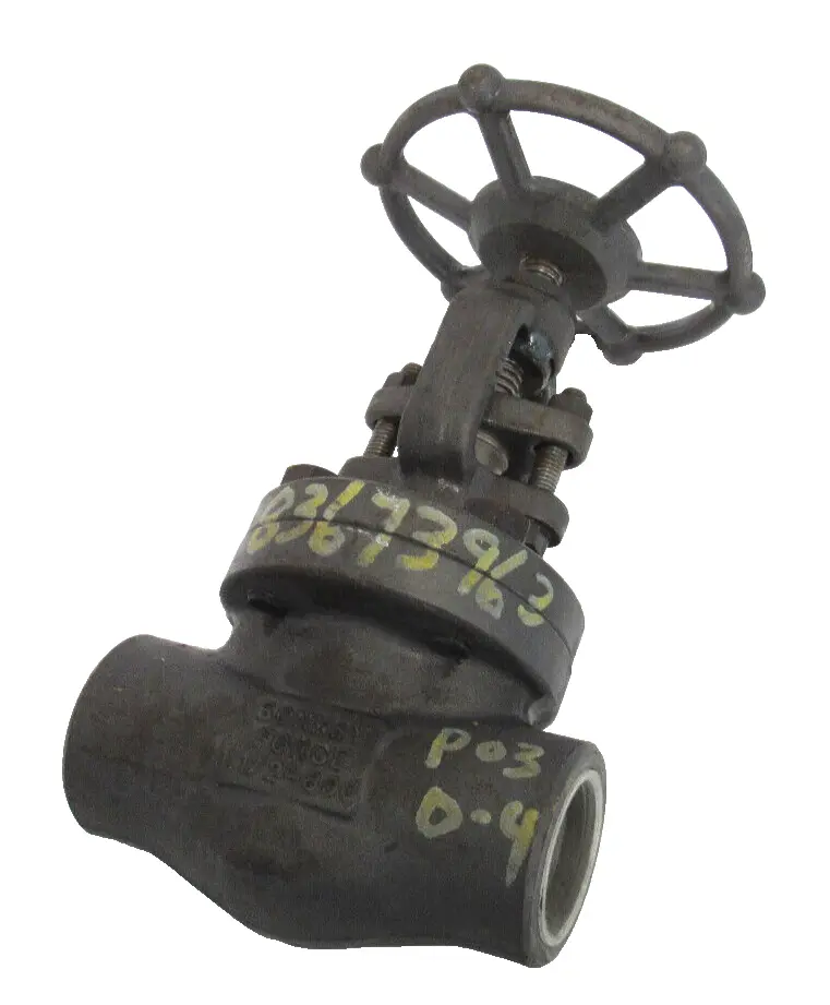 NEW BONNEY FORGE 1-1/2"-800 GATE VALVE 022077-0598