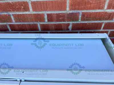 USED MOTT FLAMMABLE STORAGE CABINET 48" X 22" X 35" W/ MOTT ACID CABINET 18"X35"X48"