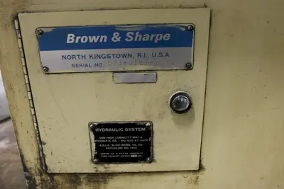 6" X 18" BROWN & SHARPE MICROMASTER HORIZONTAL SURFACE GRINDER: STOCK 12219