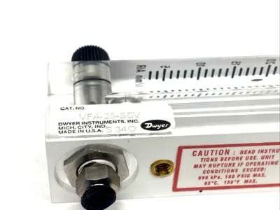 VFA-25-SSV | Dwyer  Flowmeter 3-25 LPM Air - Used