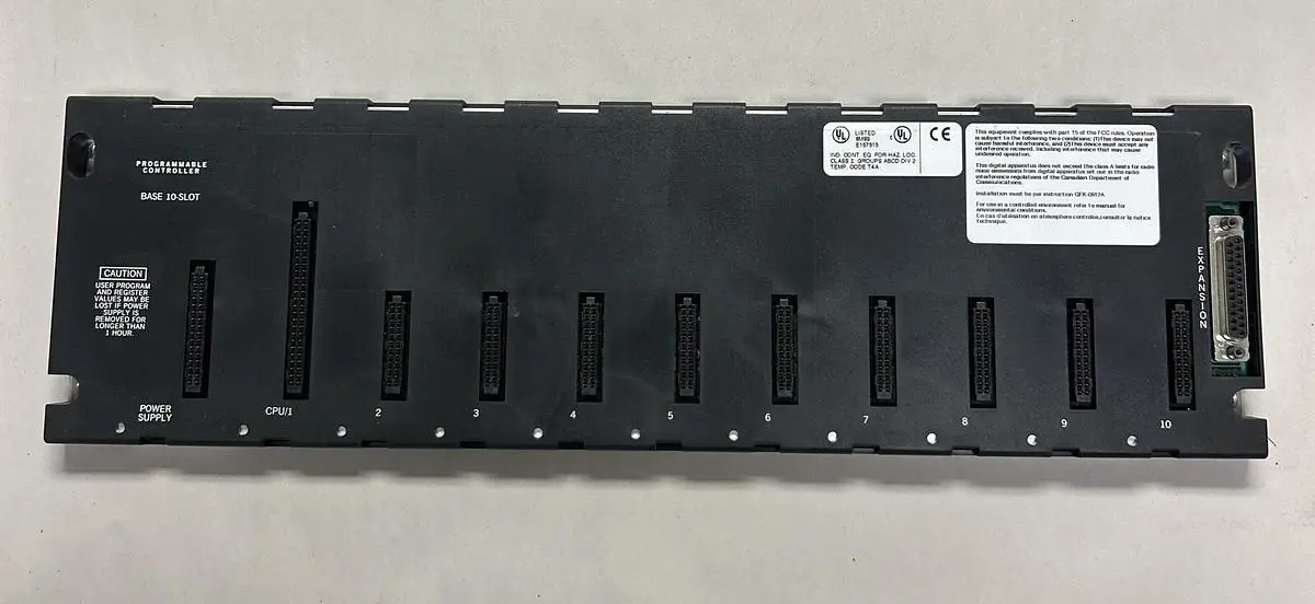 USED GE FANUC IC693CHS391H