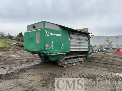 USED 2018 KOMPTECH TERMINATOR 6000S MOBILE SHREDDER