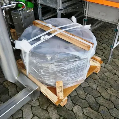 Krauss-Maffei HZ 800/1.0 Ph CIP peeler centrifuge, 316SS.