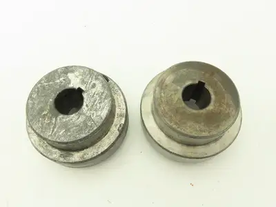 Magnaloy Model 400 Flex Coupling Hub Aluminum 1" Bore 	1/4" Keyway Set