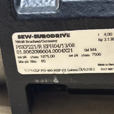 NEW SEW-EURODRIVE PSKF221/R EPH04/1308