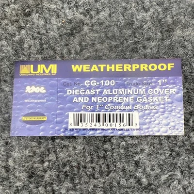 New | in-Stock UMI CG-100 Seals & Gaskets California US | Davliegogo LLC #1706980