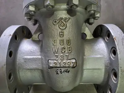 6" Class 300 Gate Valve B16.34
