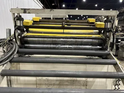 40” X .105” ROWE MODEL #CO-40 7-ROLL COIL STRAIGHTENER: STOCK #20334