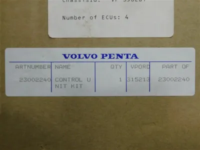 Volvo Penta 23002240 ACM Aftertreatment Control Module Kit 22449432 22802089 New NIB