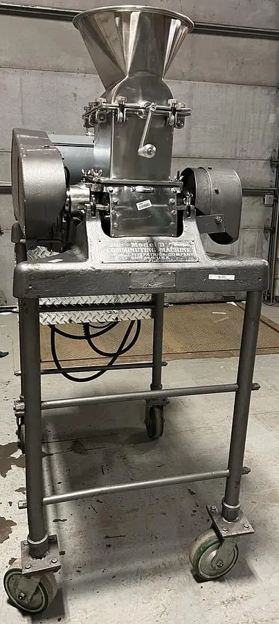 Used Fitzpatrick Size Reduction Fitzmill For Non-Free Flowing Product, Model DAS06