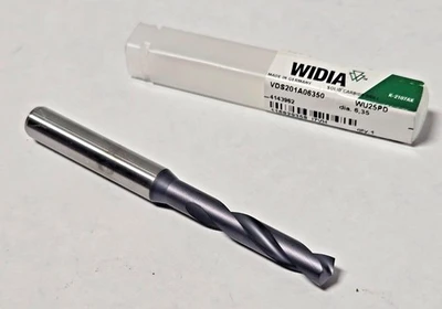 WIDIA HANITA SOLID CARBIDE VariDrill Drill Bit Drilling VDS201A06350 WU25PD 6.35