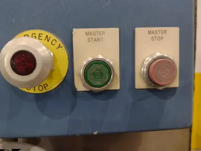 3 STAGE X 12" WIDE FLO-MATIC MODEL #C20-2-1BELT CONVEYOR STAINLESS STEEL HEATED PARTS WASHER: STOCK #17034