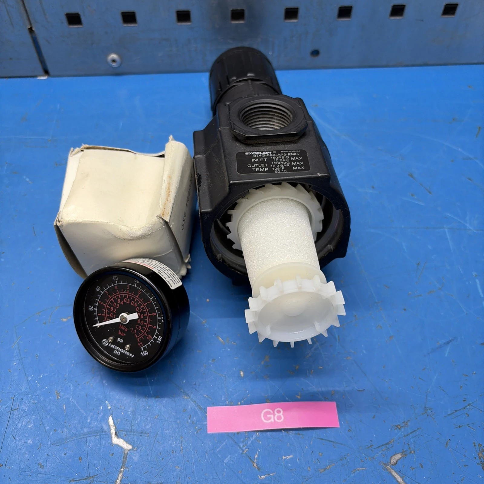 NEW Norgren B74G-6AK-AP3-RMG PARTIAL