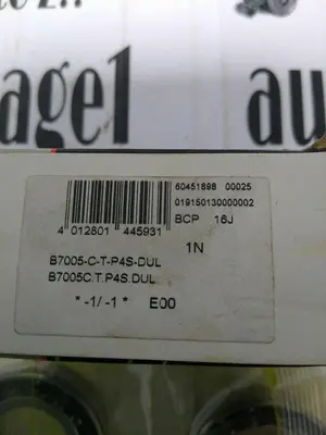Used FAG B7005-C-T-P4S-DUL (B7005C-T-P4S-DUL Bearings | Surplus Asset Holdings #1189103