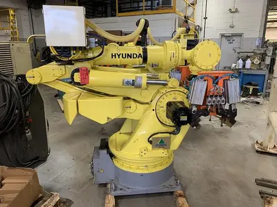 Used 2012 HYUNDIA MODEL HX400 400KG X 2573MM H REACH WITH HI5-N80U CONTROLLER _UNKNOWN_ Robots | Harbor Machinery Inc. #1283290
